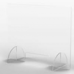 protector de escritorio de acrílico